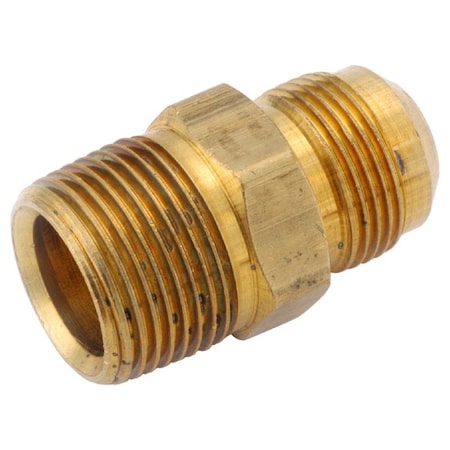 Anderson Metals Anderson Metals 15/16 in. Male Flare in. X 3/4 in. D Brass Gas Appliance Adapter 54748-1512AH
